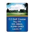 Plastic Golf Tag (3"x4"x0.03)